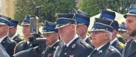 Na zdjęciu uczestnicy Wojewódzkich obchodów Dnia Strażaka 