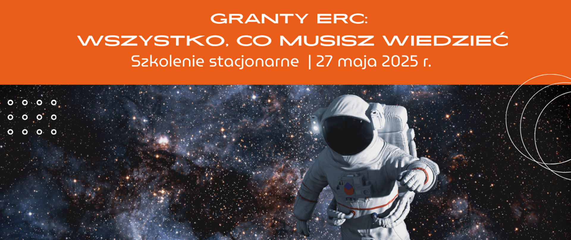 Szkolenie stacjonarne: Granty ERC: wszystko, co musisz wiedzieć