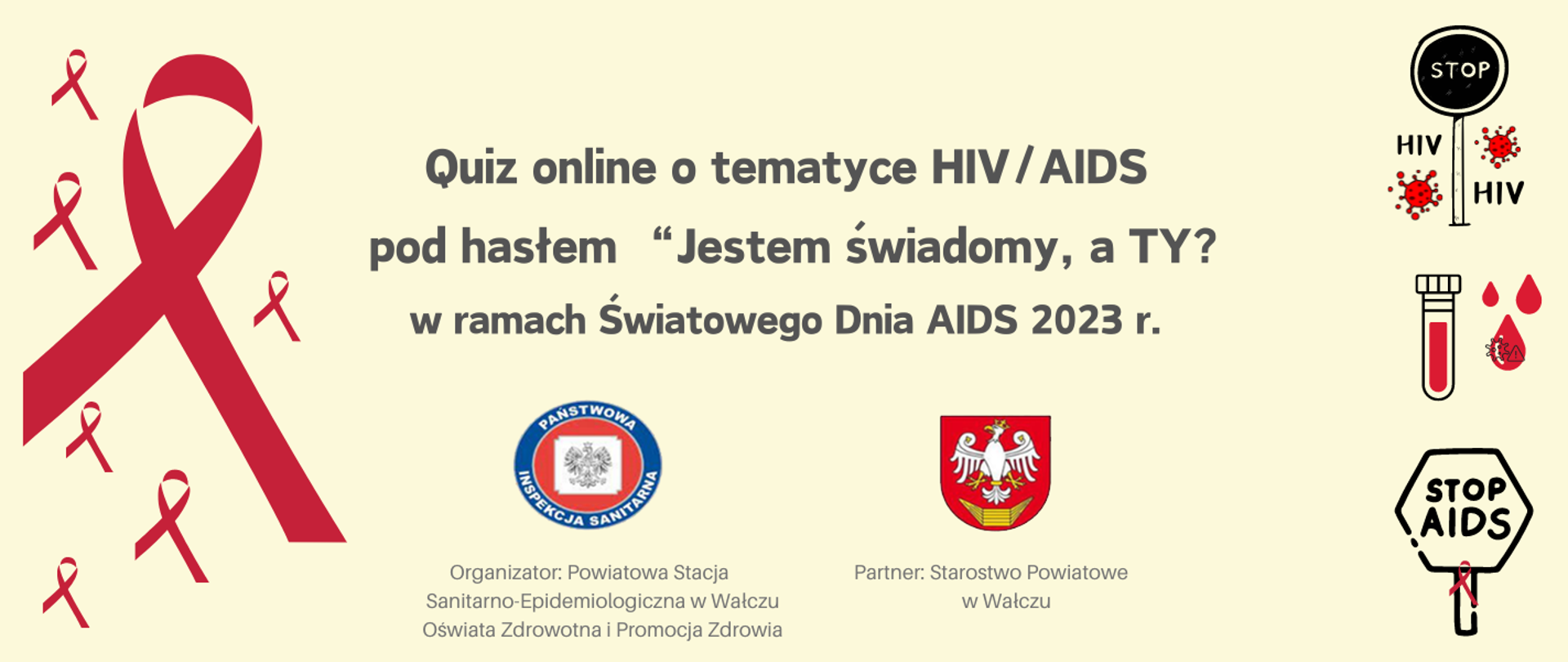 Quiz online o tematyce HIV