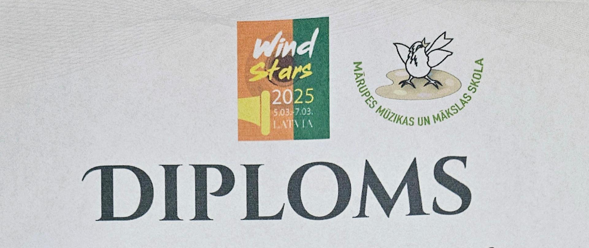 Dyplom z informacją o konkursie, zajętym miejscu i nauczycielu który przygotował ucznia do konkursu. Widoczne jest kolorowe logo konkursu, imiona i nazwiska jurorów i kraje z których pochodzą. Na dole flagi krajów z których grali uczniowie biorący udział w konkursie.