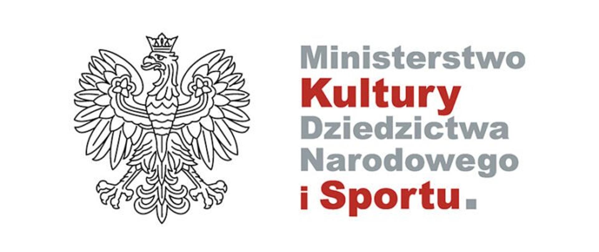 Logo Ministerstwa Kultury, Dziedzictwa Narodowego i Sportu