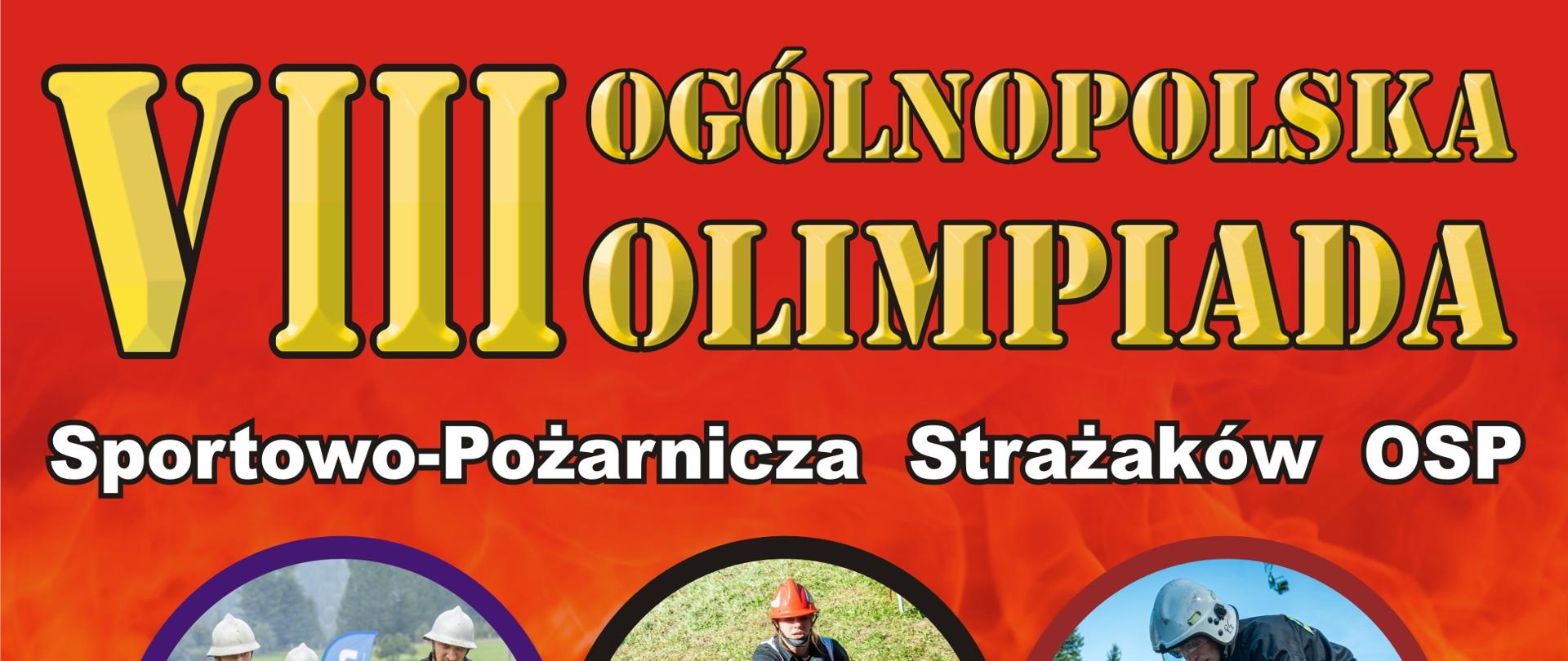 Plakat - VIII Ogólnopolska olimpiada OSP