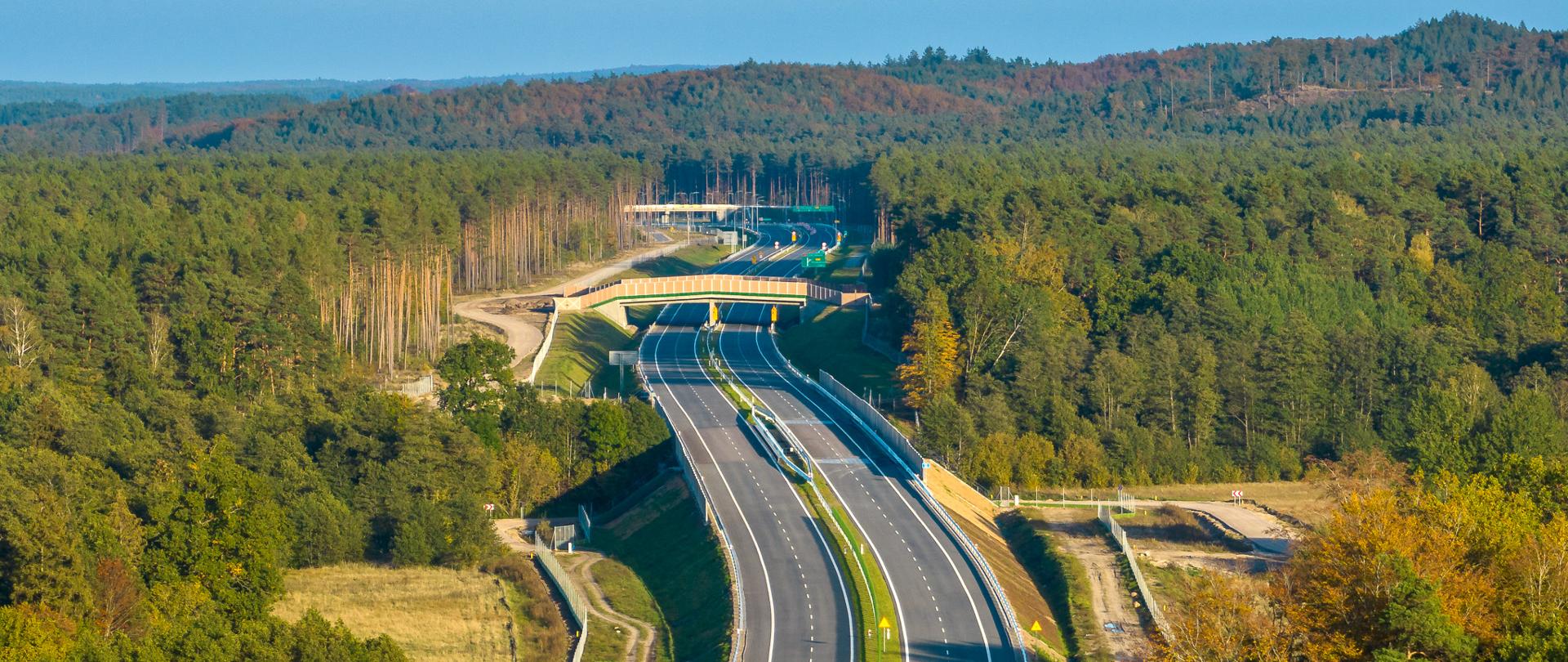 Zdjęcie ilustracyjne. Trasa S6 okolice Bożepola Wielkiego.