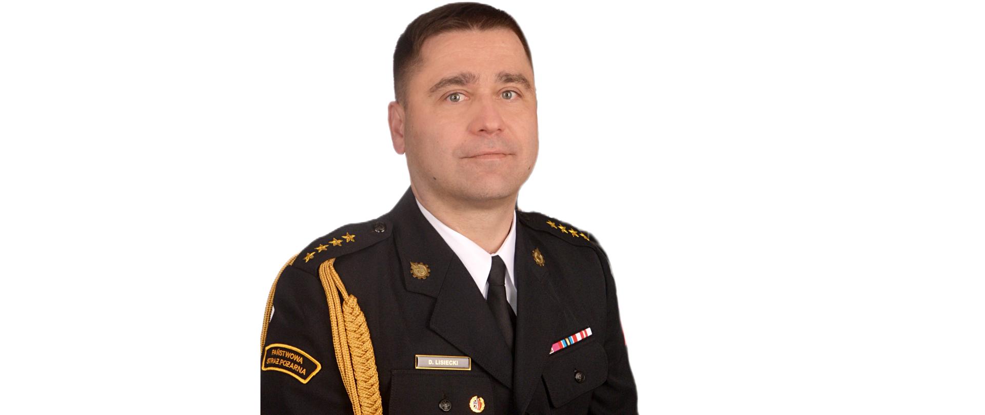 p. o. Zastępca Komendanta Powiatowego PSP w Wołowie st. kpt. Daniel Lisiecki
