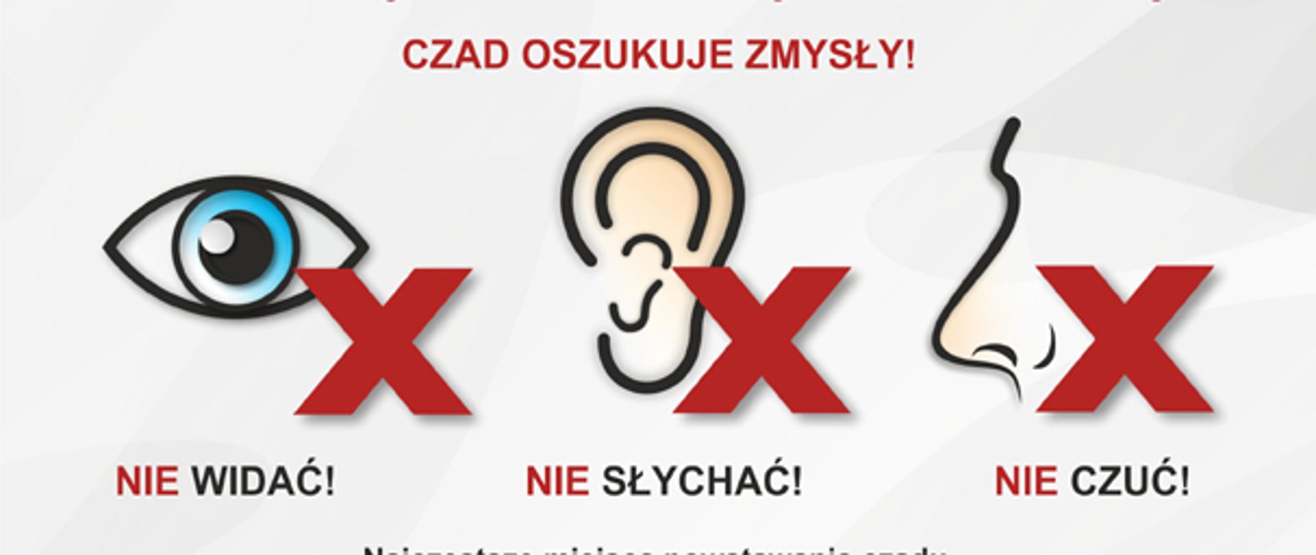 Czad oszukuje zmysły