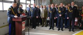 Uroczystość przekazania obowiązków Komendanta Miejskiego PSP w Tychach 