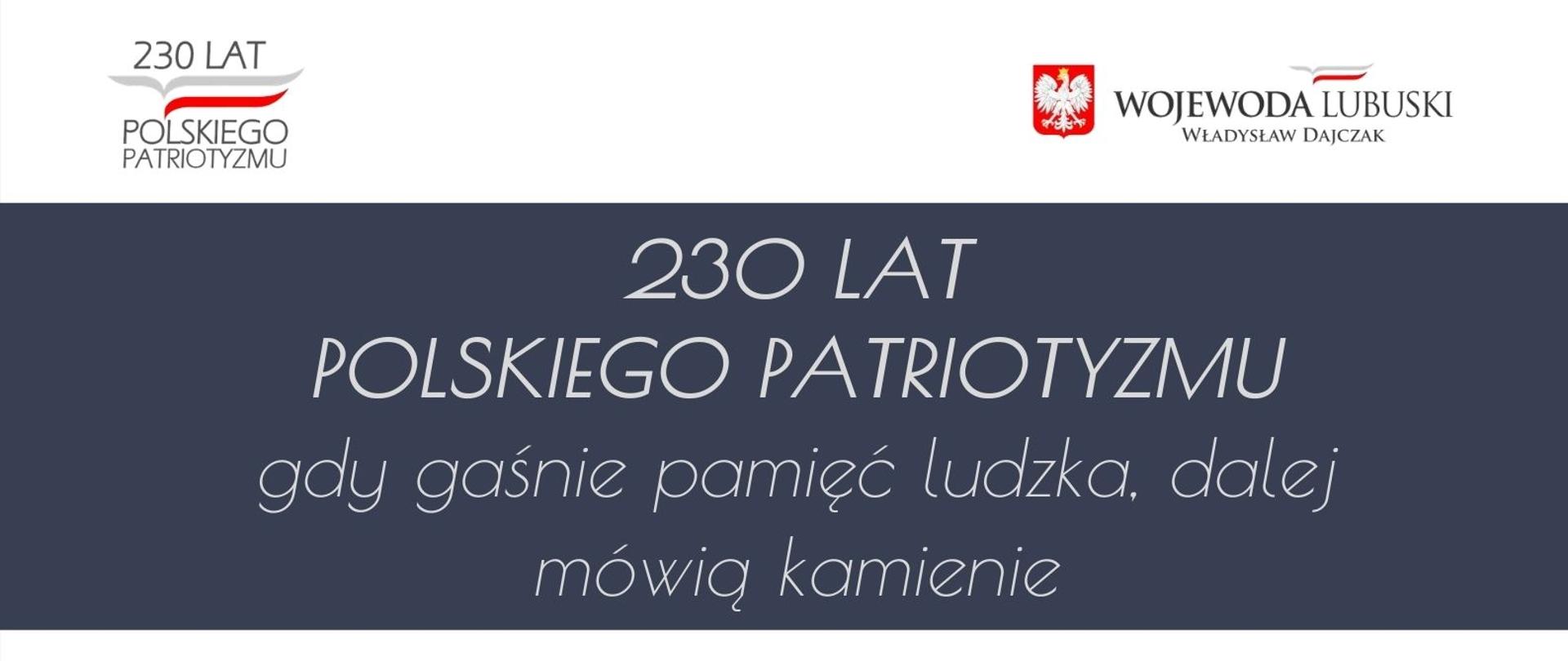 Grafika #Nagrywam230latpatriotyzmu
