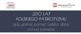 Grafika #Nagrywam230latpatriotyzmu