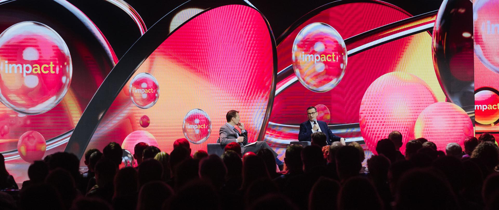 Wystąpienie premiera Mateusza Morawieckiego podczas konferencji Impact.