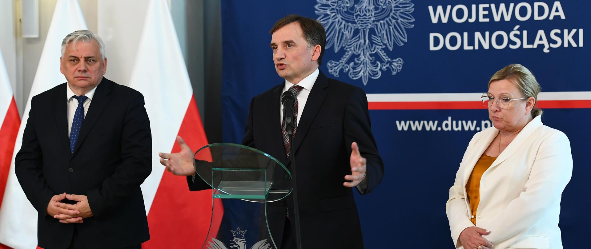 Minister Sprawiedliwości Zbigniew Ziobro 