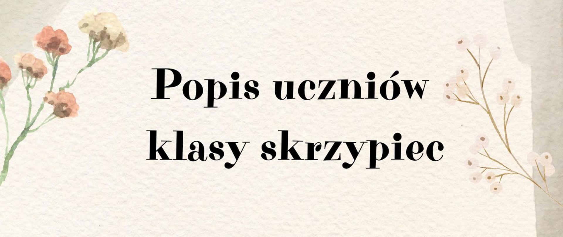 popis skrzypiec