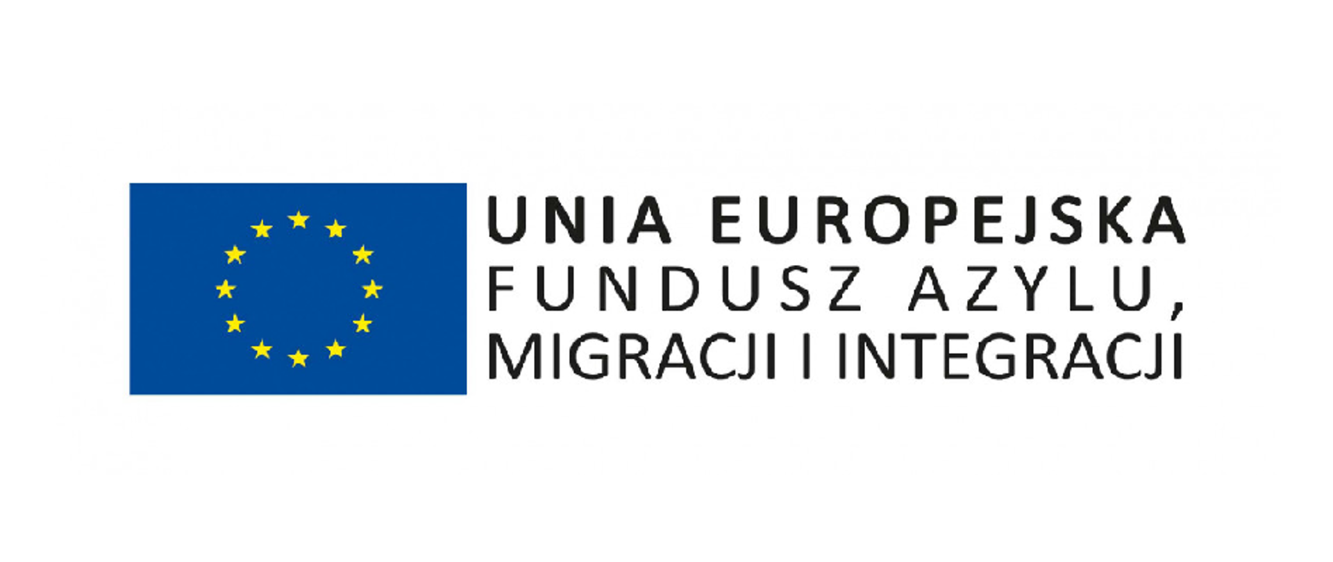 Logotyp Funduszu Azylu, Migracji i Integracji
