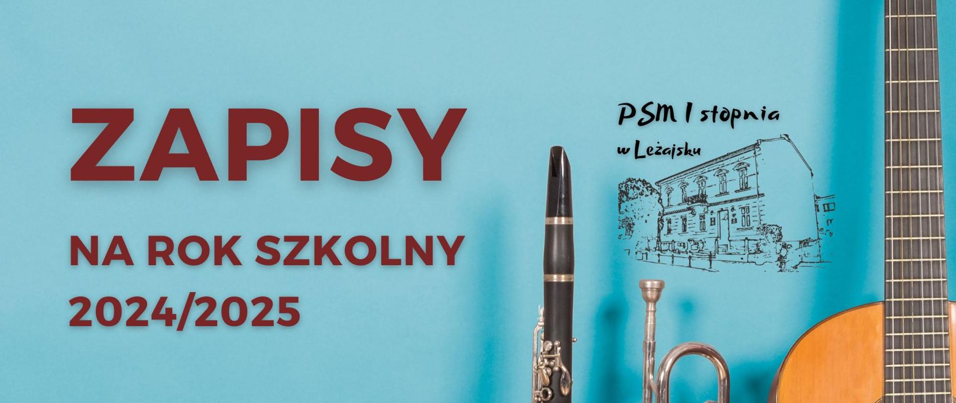 Grafika aktualności - rekrutacja 2024/2025