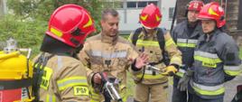 Szkolenie w ramach doskonalenia zawodowego dla strażaków z JRG 1