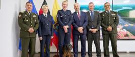 Inauguracja projektu sprowadzenia z Polski posokowców bawarskich dla Policji Ekwadoru