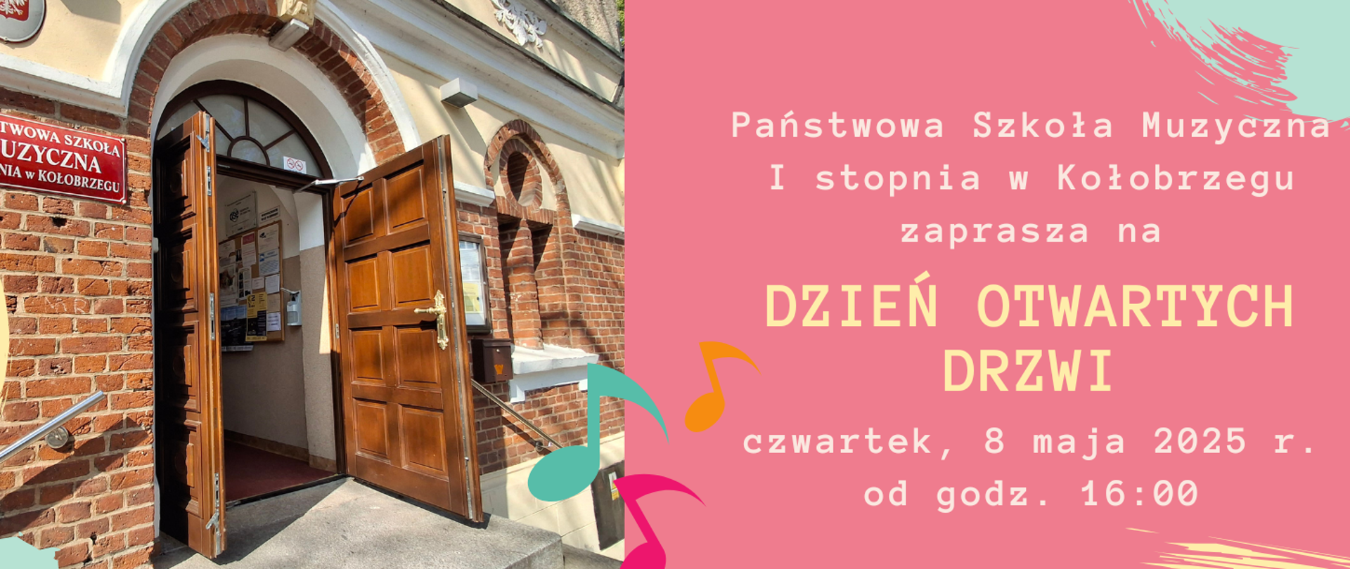 Plakat "Dzień otwartych drzwi"