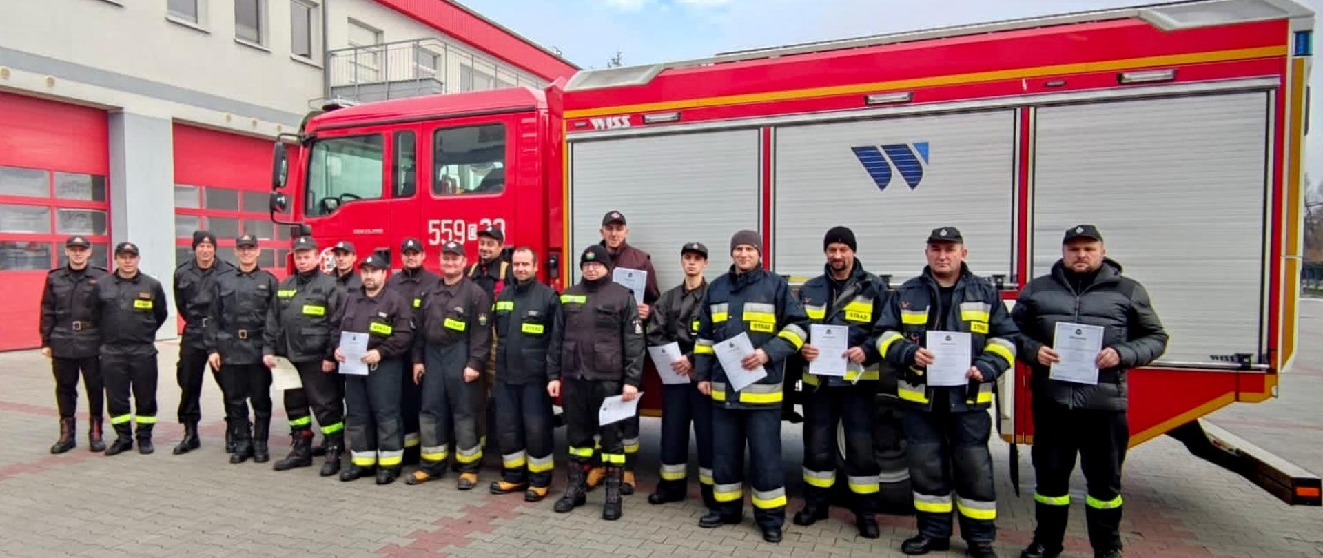 Szkolenia strażaków Ochotniczych Straży Pożarnych