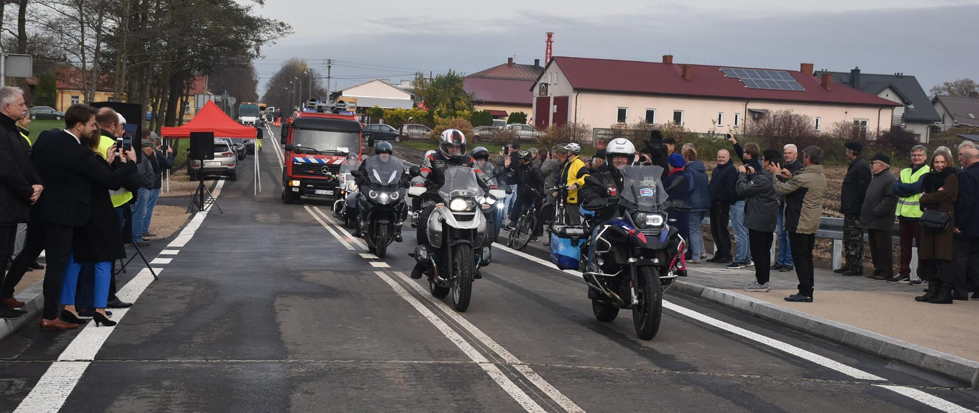 Otwarcie mostu w Kompinie 