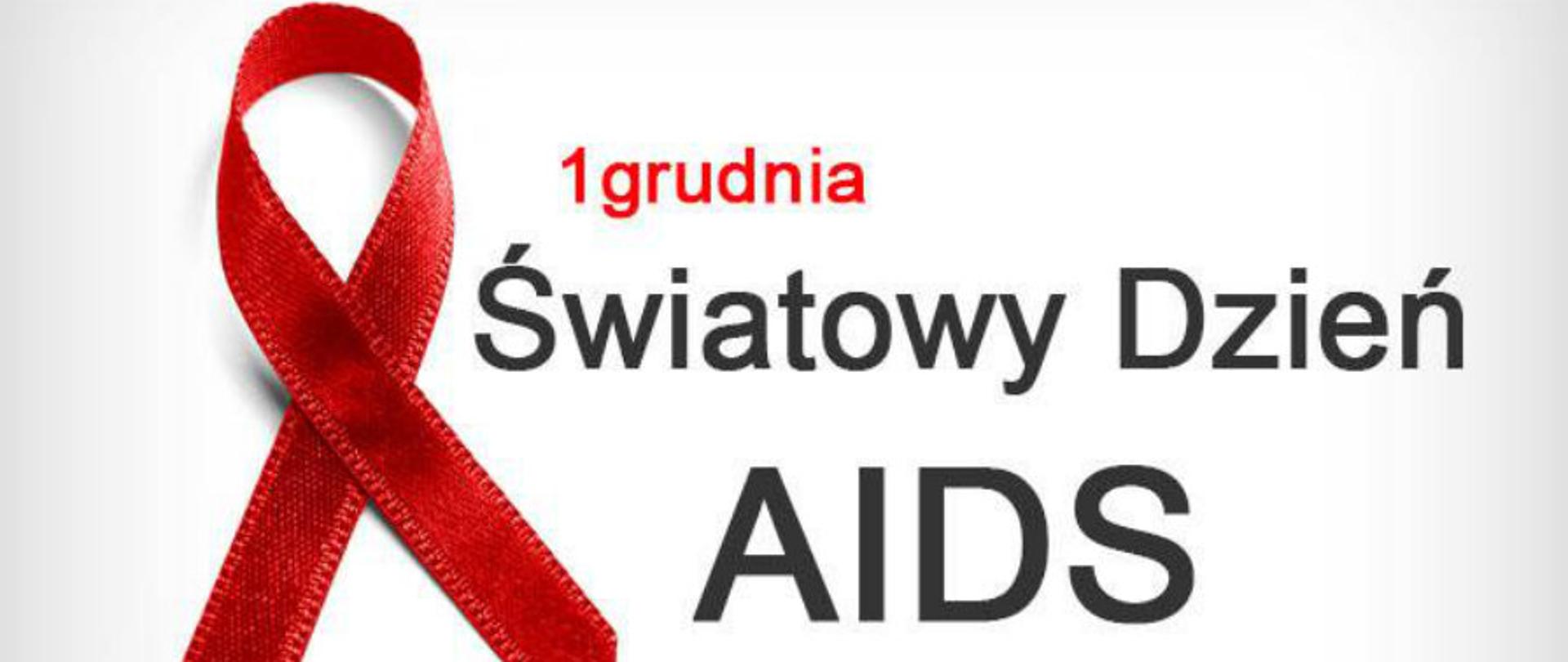1 grudnia = Światowy Dzień AIDS