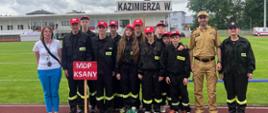 Młodzieżowe Drużyny Pożarnicze
z powiatu kazimierskiego na podium
