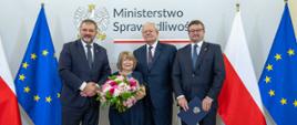 Wręczenie Odznaki Honorowej za Zasługi dla Wymiaru Sprawiedliwości trzem wybitnym prawnikom