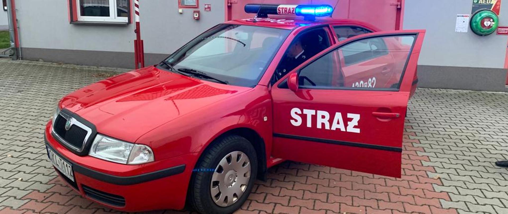 Przekazanie samochodu operacyjnego do OSP KSRG Chudoba