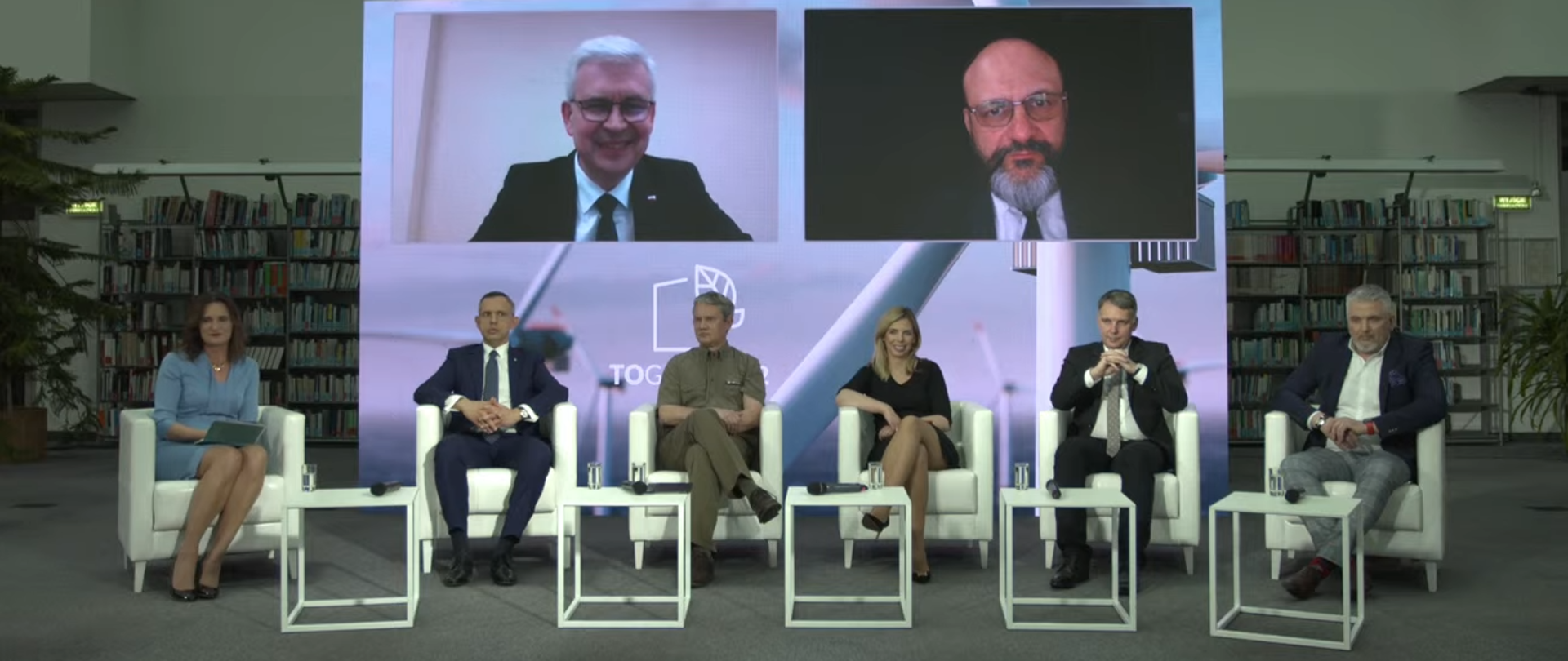 Wiceminister Zyska podczas Togetair