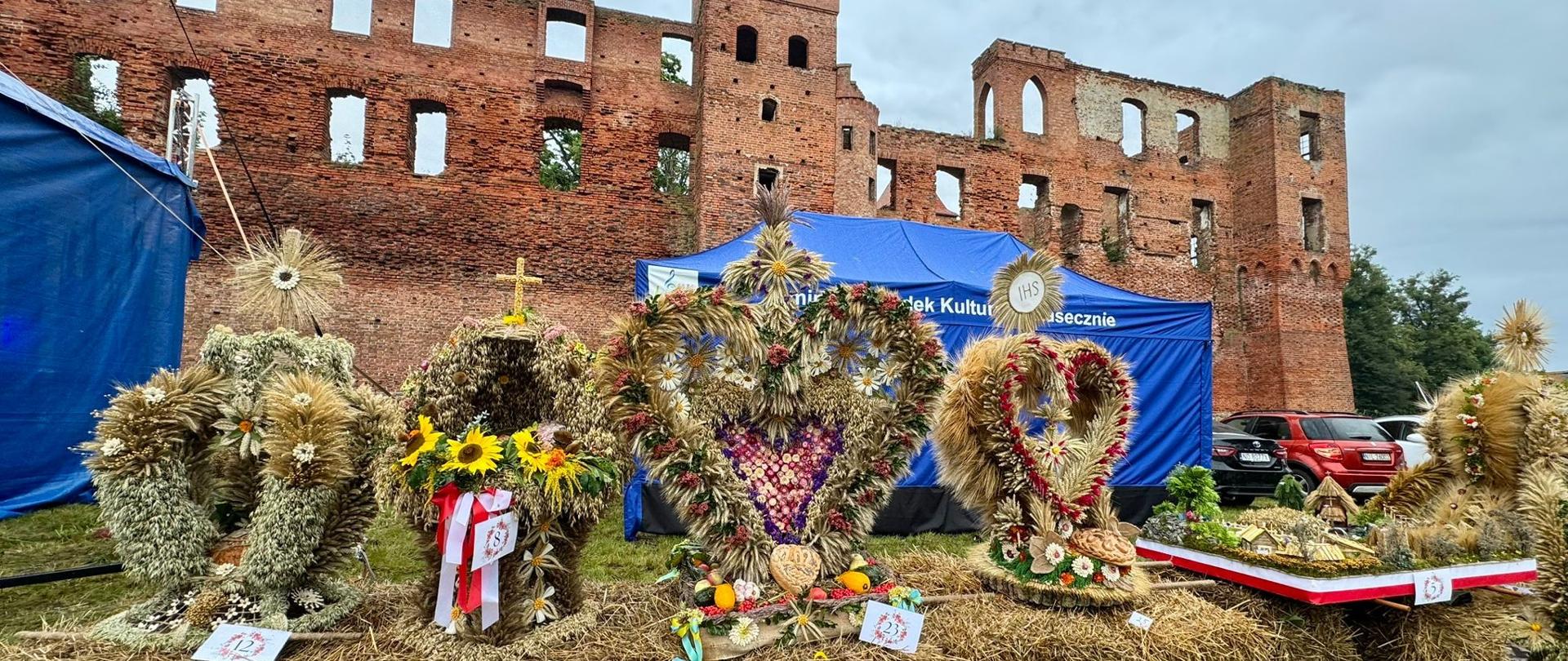 Wicewojewoda Warmińsko-Mazurski Mateusz Szauer na dożynkach 