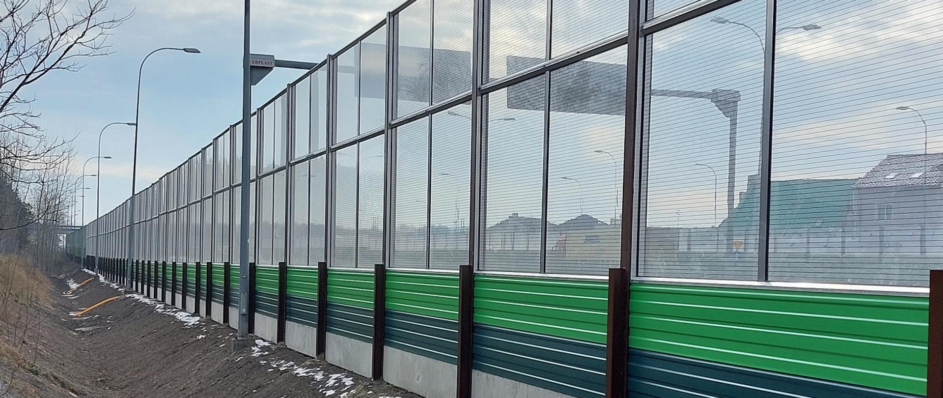 Nowe ekrany przy S10 Bydgoszcz Błonie - Bydgoszcz Południe