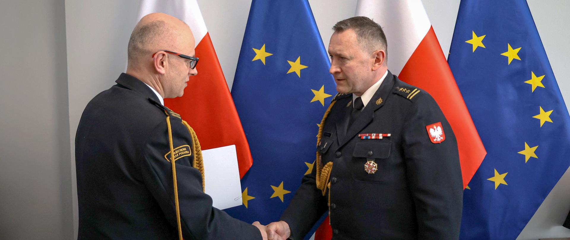 Komendant główny PSP powierzył pełnienie obowiązków na stanowisku zastępcy podkarpackiego komendanta wojewódzkiego PSP