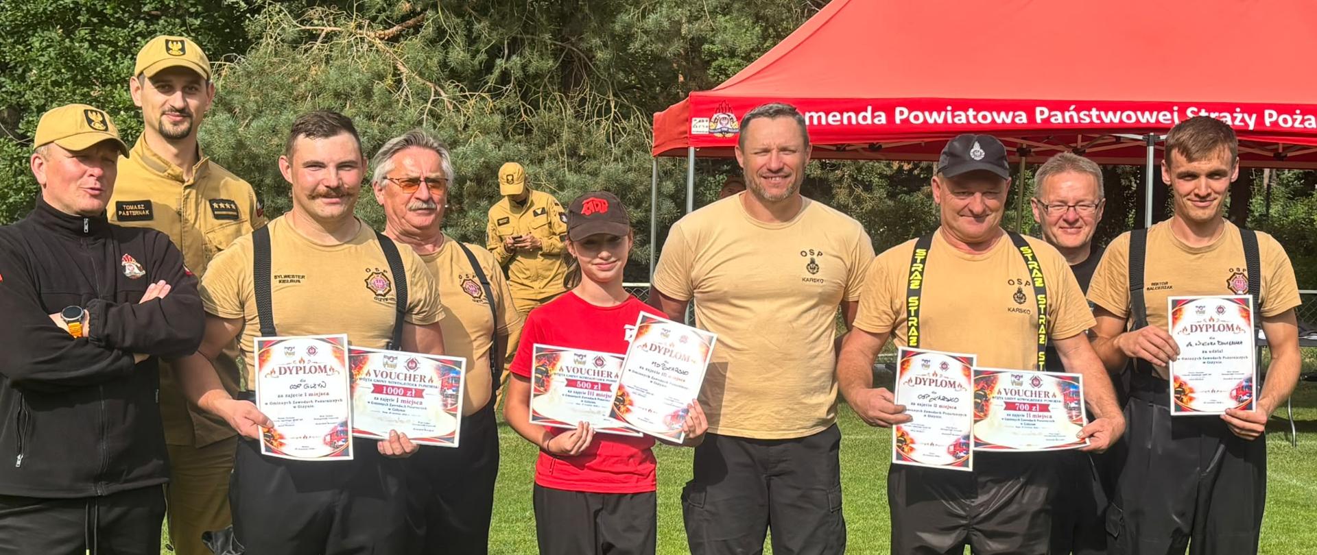 Zawody sportowo-pożarnicze dla Gminy Nowogródek Pomorski
