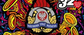 Logo PSP akcji WOŚP
