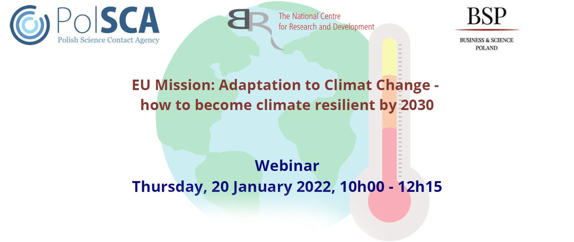 EU Mission: Adaptation to Climate Change - how to become climate resilient by 2030