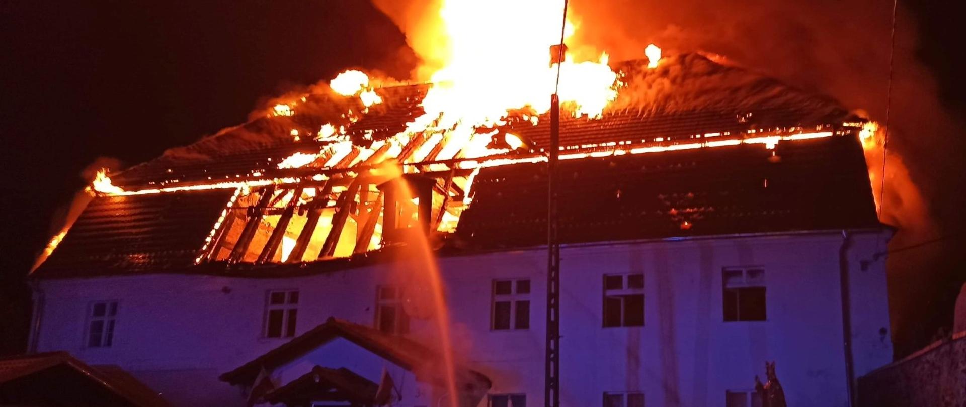 Pożar plebani w Jakubowie