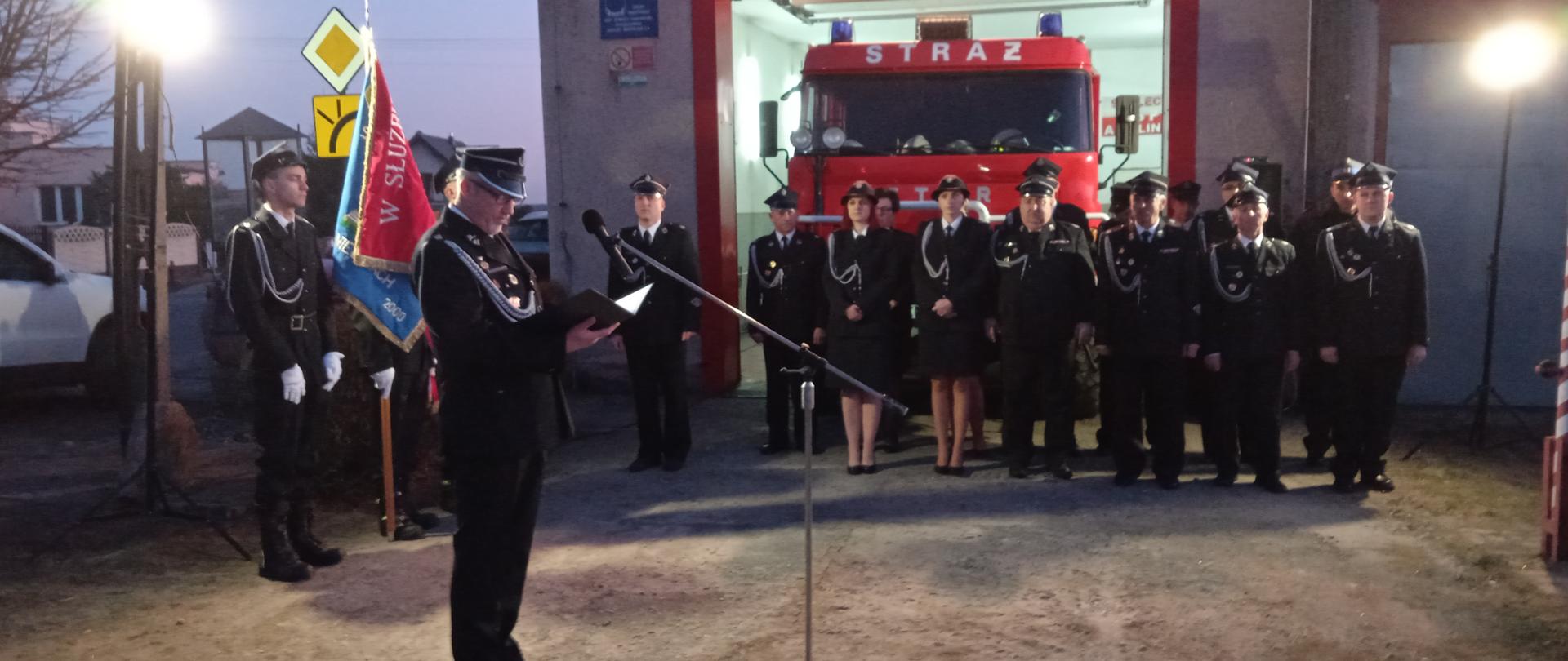 Apel w OSP Anieliny