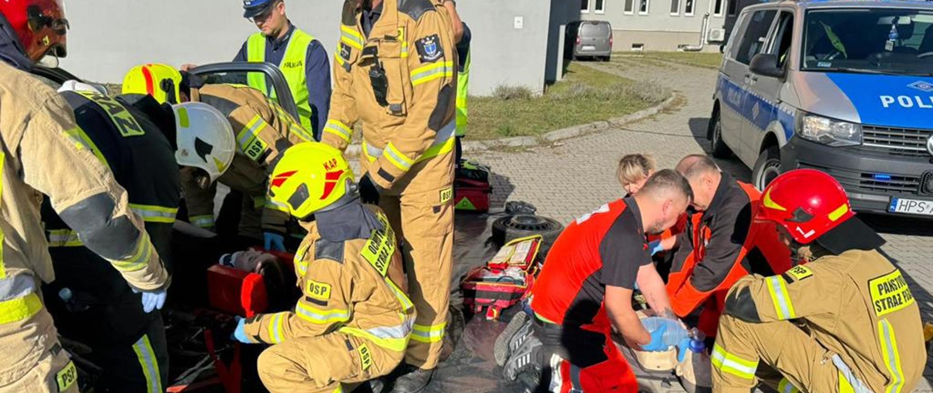 Zintegrowane ćwiczenia z zakresu medycyny ratunkowej i współpracy między służbami 