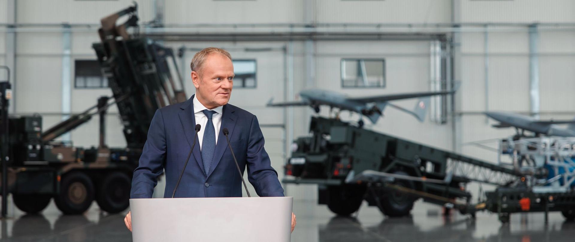 Uroczyste podpisanie umowy o współpracy PGZ i WZL-2 z Anduril Industries z udziałem Premiera Donalda Tuska