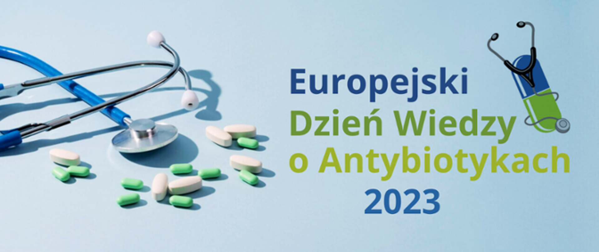 Europejski dzień wiedzy o antybiotykach - plakat