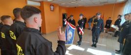 Uroczyste ślubowanie strażaków