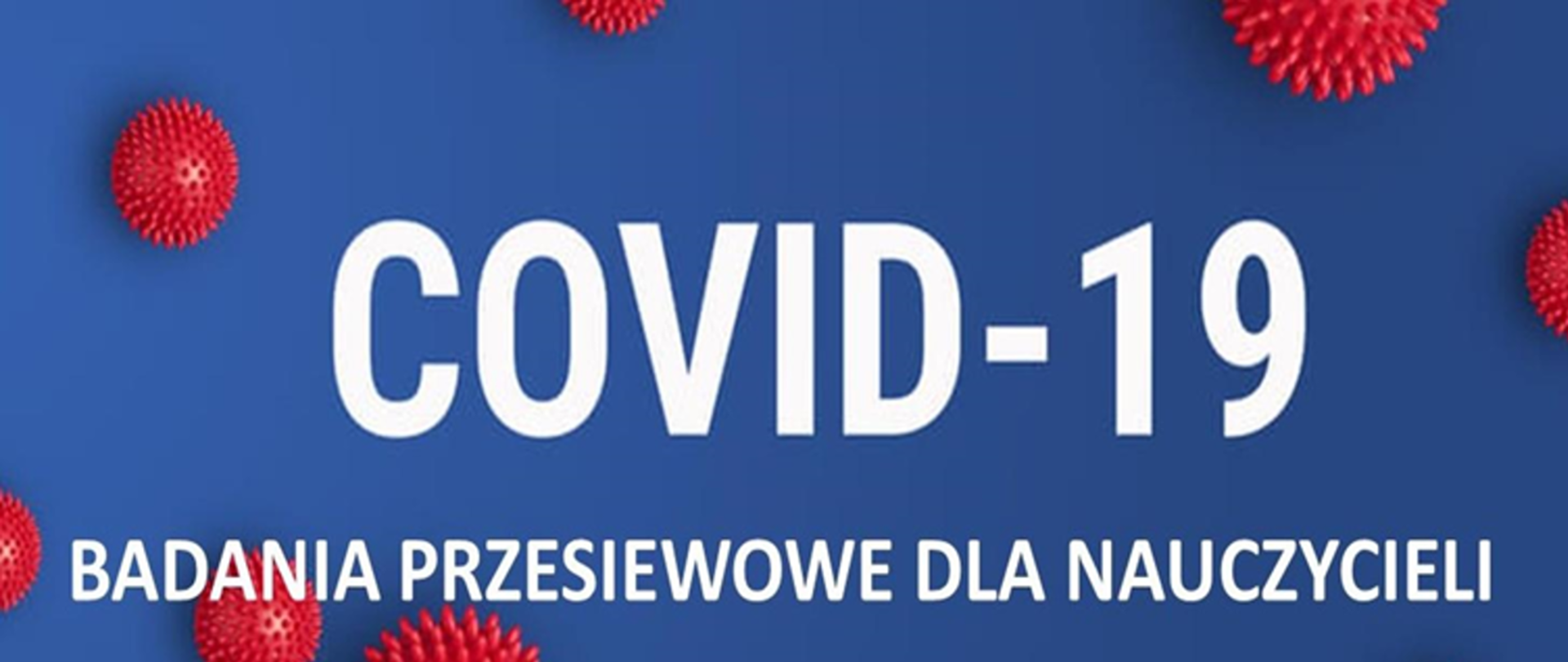 Covid-19 badania przesiewowe dla nauczycieli