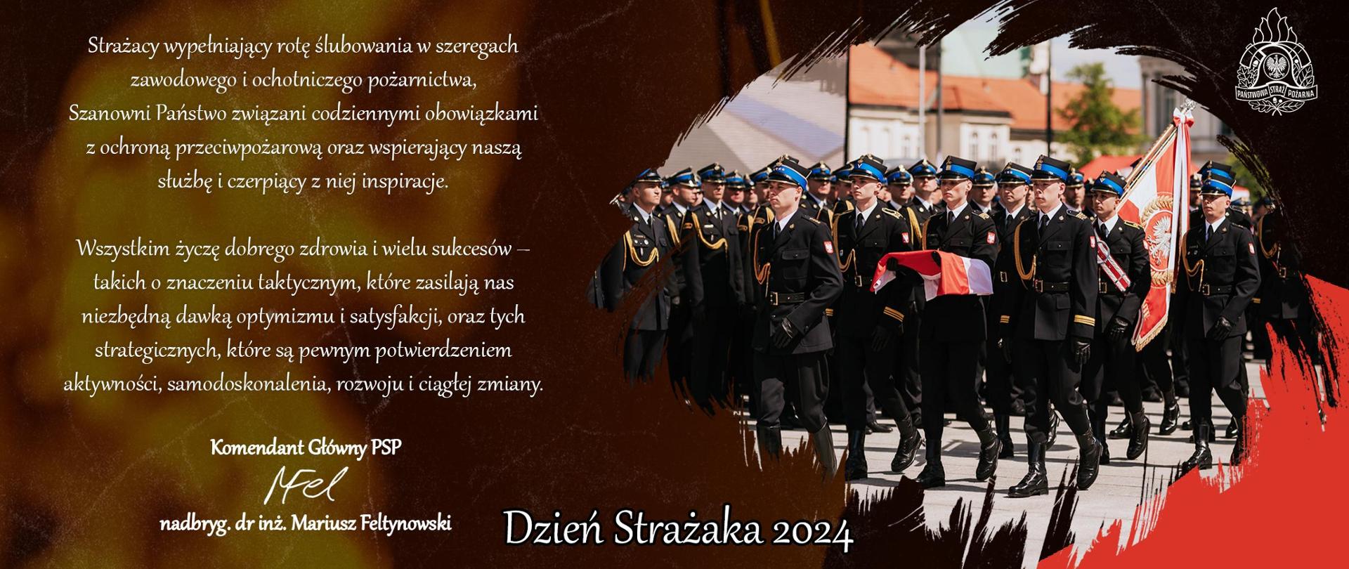Życzenia Komendanta Głównego PSP z okazji Dnia Strażaka 2014 r.