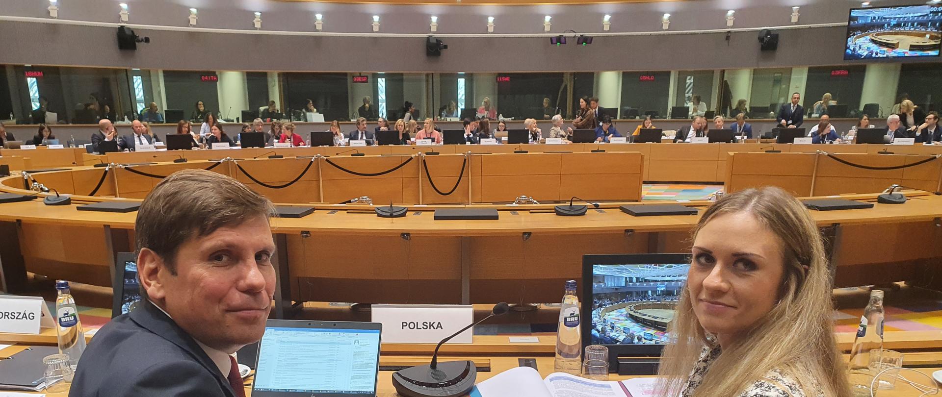 Rada do spraw Konkurencyjności z udziałem wiceminister Kamili Król 