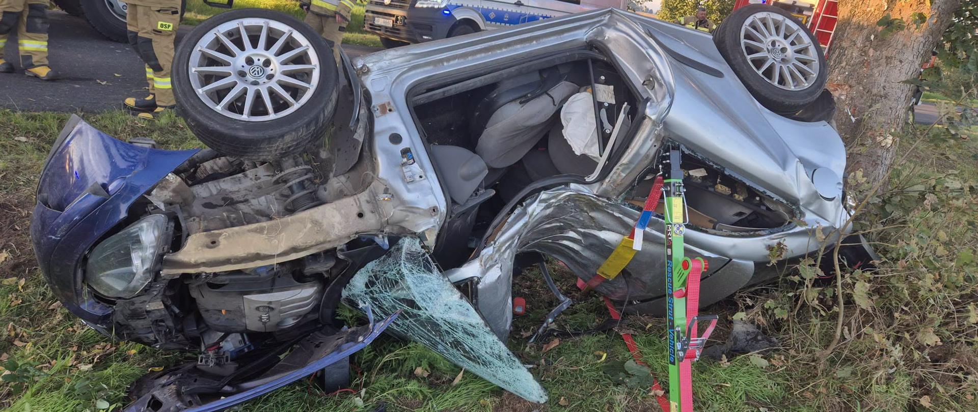 Tragiczny wypadek pomiędzy Kuropasem a Korfantowem gmina Korfantów