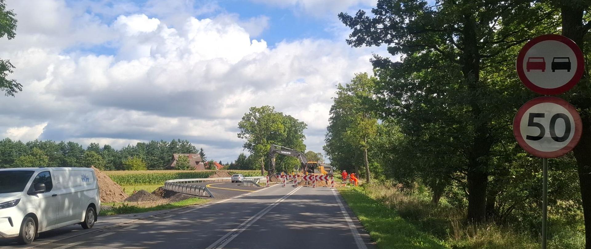 DK53_Kordowo zmiana w organizacji ruchu na czas remontu mostu