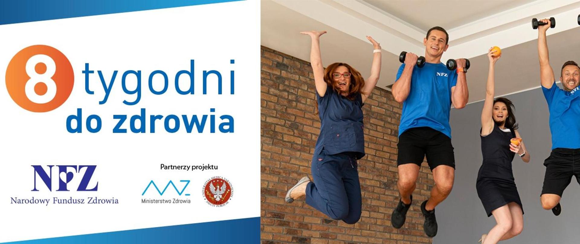 Zdjęcie grupy osób podczas 8 tygodni do zdrowia