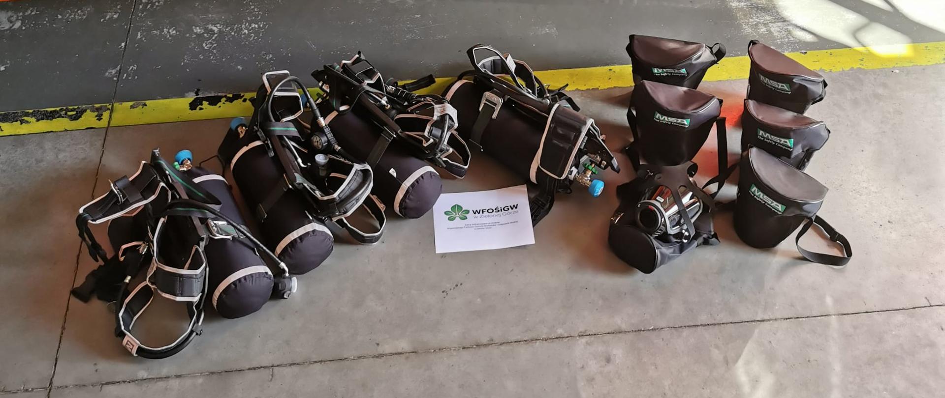 Doposażenie Komendy Powiatowej Państwowej Straży Pożarnej w Świebodzinie w sprzęt służący ochronie układu oddechowego