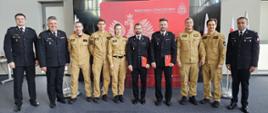 Komendanci wraz z Wydziałem Operacyjno-Szkoleniowym