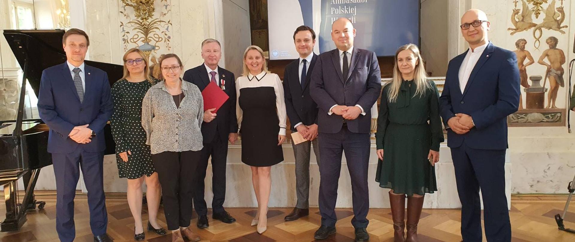 Gala wręczenia nagród Instytutu Pamięci Narodowej „Ambasador Polskiej Historii”
