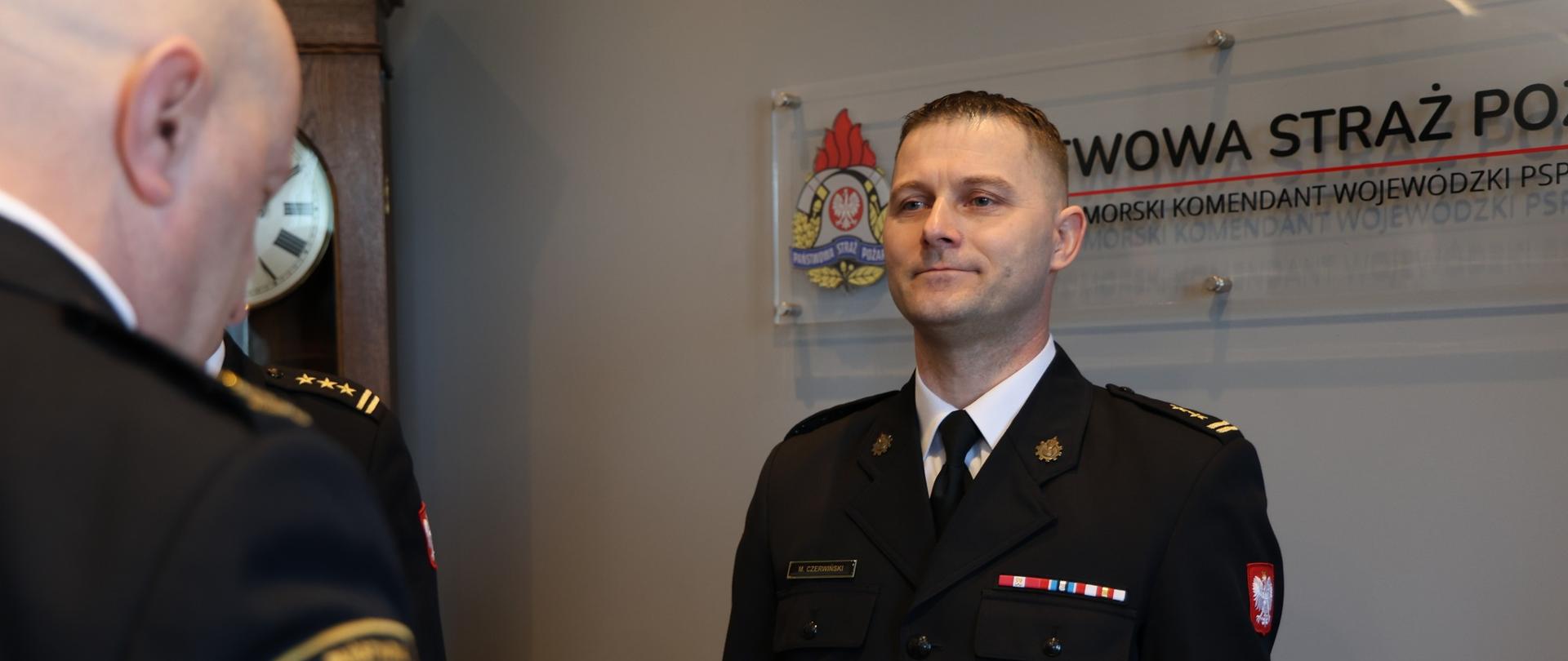 Powołanie na stanowisko Zastępcy Komendanta Miejskiego PSP we Włocławku.