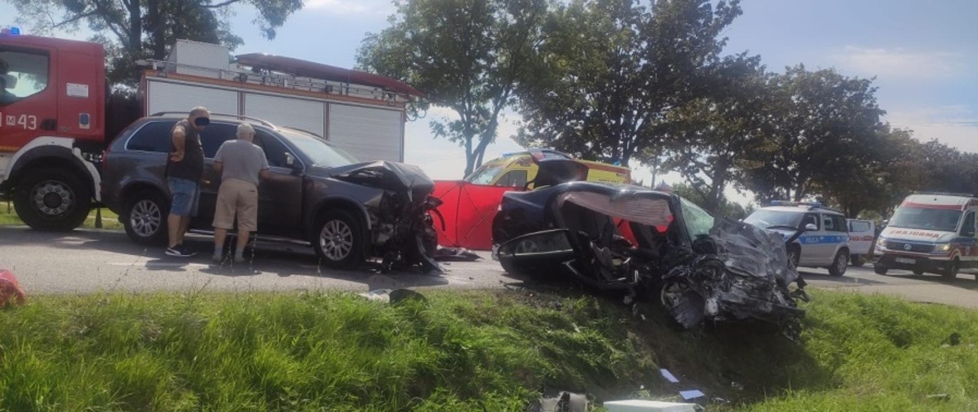 Tragiczny wypadek drogowy w Topołowej